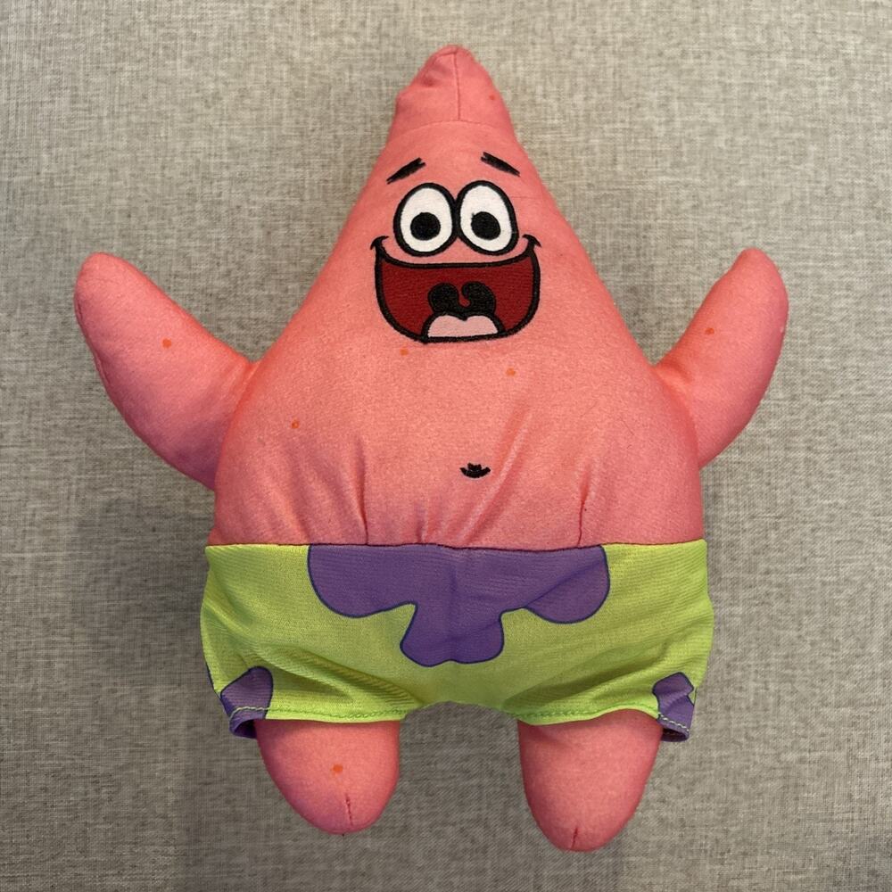 PATRICK STAR • SpongeBob SquarePants Plush Stuffed Animal 12 In